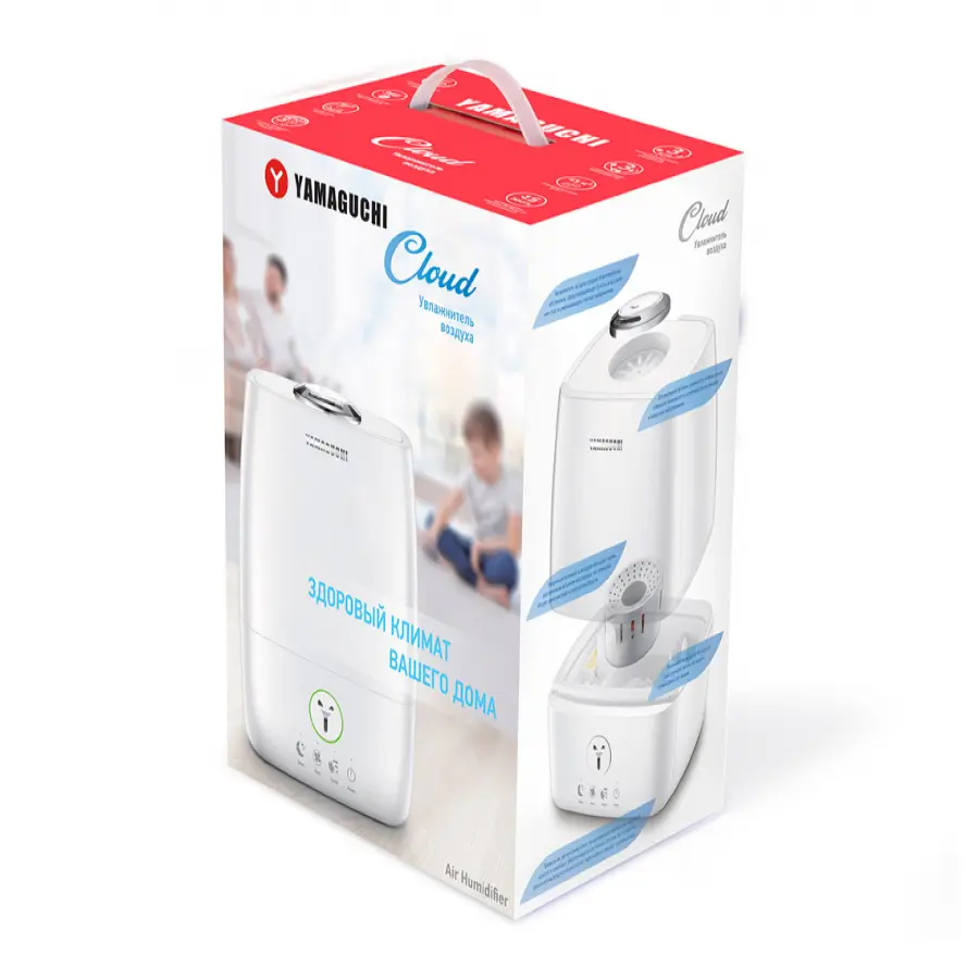 Ультразвуковой увлажнитель воздуха YAMAGUCHI Cloud